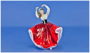 Royal Doulton Figure `Karen` HN 2388. 8`` in height. 1st quality & mint condition.