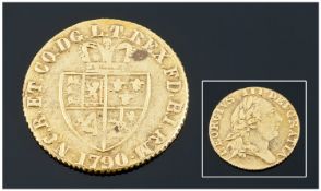 George II Spade Gaming Token, date 1790. Excellent condition.