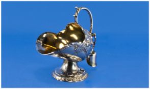 Silver Plated Sugar Bowl with scoop.