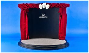 Swarovski S.C.S. Members Only Consumer Home Display, Stage for Perriot, Columbine and Harlequin