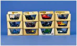 Matchbox Models Of Yesteryear Boxed Advertising Lorries Including Y-12 1912 Ford Model `T`, Y-12