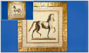 Impressive Modern Pair of Fine Decorative Art Prints, in the Grecian style. After the antique War