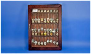 Box Of Souvenir Spoons