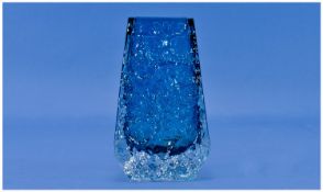 Small Whitefriars Glass Vase, 5`` in height.