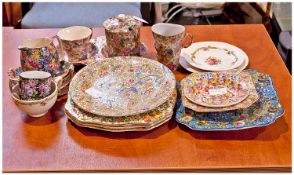 Collection of Various Chintz Ware comprising several original pieces from Royal Winton, James Kent,