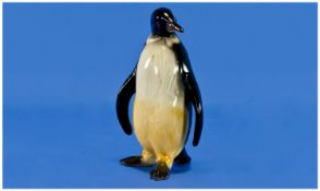 German Mid 20th Century Pottery Figure of a ``Penguin``. Number 2847. Stands 6.75 inches. Excellent