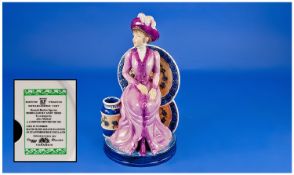 Kevin Francis Hand Painted Limited Edition of 500. ``Hannah Barlow`` figurine. 9.5 inches high.