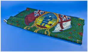 Silk Scarf Commemoration Sir Winston Churchill given to the Wives of Service Men after the Second