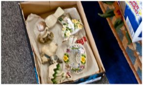 Box of Miscellaneous China.