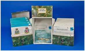 3 Boxes Of War Planes Collectors Club Index Cards.