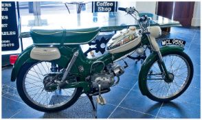 1972 Puch ``Maxi`` Moped with 49cc engine. Registration number: WCL 955L,  In Green. Date Of First