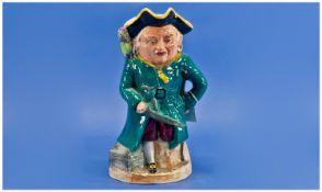 Long John Silver Handpainted Musical Character Jug, Circa 1980`s. Condition good, colours strong.