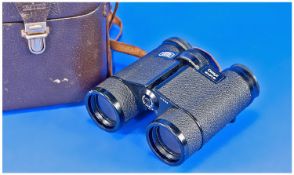 Carl Zeiss Vintage Pair Of Binoculars. Dialyt 8x30B. With leather strap and case. Excellent