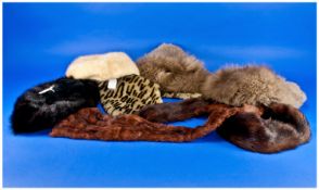 Four Pieces of Fur including 2 mink hats.