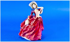 Royal Doulton Figure `Autumn Breezes`. HN 1934. Designer L. Harradine. Issued 1940-1997. 7.25