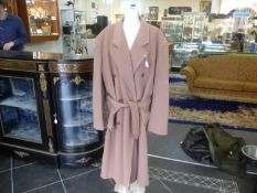 Gents Full Length `Silva & Sistelo` Brown Coat