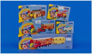 Collection Of Boxed Diecast Models Comprising Corgi `Chipperfields Circus`  97888 Foden Closed Pole