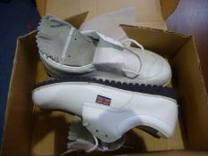 Pair of Golfing Trainers, size 7, boxed