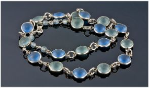 Moonstone Coloured Necklace.