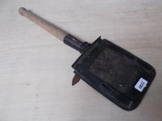 WWII SS Entrenching Tool Stamped.