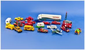 Collection Of Loose Diecast Matchbox Models
