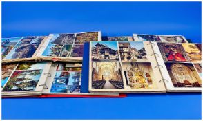 Collection Of 4 Various Postcard Albums.