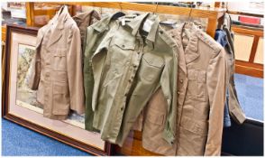 Collection Of Five British Military Jackets