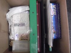 A Large Box Of Mixed Stamps From All Over The World including albums, stockbooks, covers,