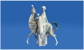 Lladro Very Fine Figure `King Gaspar`. Model number 1018. Issued 1969. Height 15.75 inches. Mint