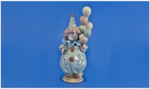 Lladro Clown Figure `Littlest Clown`. Model number 5811. Issued 1991. Height 7.25 inches. Mint
