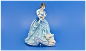 Royal Doulton Figure `Lorraine`. HN 3118. Issued 1988-1995. Height 7.75 inches. With box, excellent