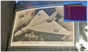 A Fine Quality Postcard Album Of Early Fighter Planes And Bombers, Etc. World War I and World War