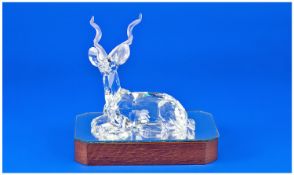 Swarovski Crystal Limited Edition S.C.S. Members Only Annual Figure. Date 1994. Inspiration of