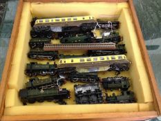 A Box Containing Collection of 16 00 Gauge Mostly Scratch Built Models of Engines/Locomotives,