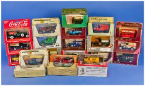 Collection of 21 Model Cars. Comprising limited edition of Matchbox Y30 1920model AC Mack, Y-22