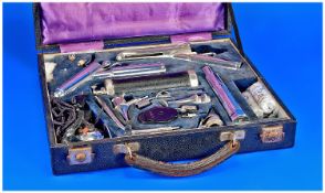 Medical Instrument In Fitted Case. Marked ``Klinostik Super Diagnostic``