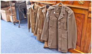 Collection Of Six British Military Jackets