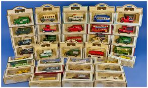 A Collection of 36 Model Cars, All Boxed. Comprising 1926 Bull Nose Morris Lyon`s Tea, 1939