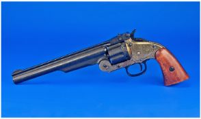 BKA 217 Replica Revolver Smith Wesson Schoefield 44 Gun Prop