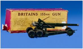 Britains Boxed 155mm Gun, a fully working model of the American 155mm gun used in both British &