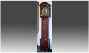 Rare George II Oak Longcase Clock, the dial inscribed `Daniel Seddon, Frodsham`, circa 1750, the