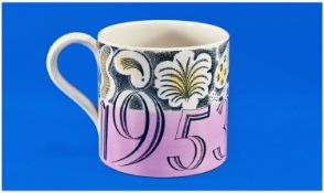 Wedgwood Commemorate Queen Elizabeth II 1953 Coronation Mug. From the design by Eric Rayilious. 4.