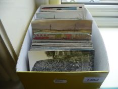 Collection of Approximately 525 Postcards mainly topographical including some foreign and others of