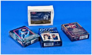 James Bond Playing Cards. 52 original pictures including 1) ``Die Another Day``, 2) various films