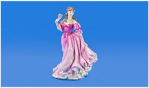 Royal Doulton Figure Of The Year 1999 `Lauren` HN 3975. Designer D.Hughes. Issued One Year Only.