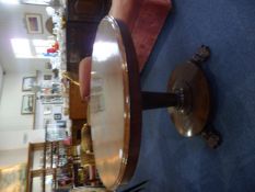 Early 19th Century Mahogany Breakfast Table, fitted with a circular top, swivelling round and