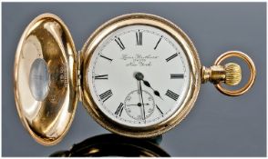 A Large 18 Size Demi Pocket Watch By Seth Thomas, privately labelled for `Lever Brothers Limited,