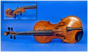 German Late 19th Century Ole Bull Violin, copy of the 1744 Ole Bull Guarneri Del Gesu Violin. `