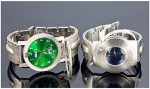 Two Designer ``Storm`` Wristwatches.