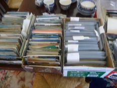 5 Boxes Of Miscellaneous Assorted Postcards, various ages and mixed countries.